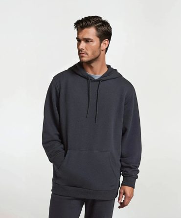 Unisex Merino Blend Hoodie - True Black