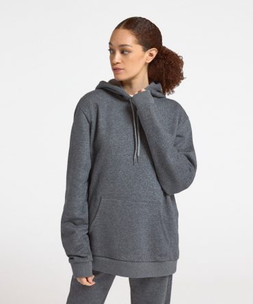 Unisex Merino Blend Hoodie - Natural Grey Heather
