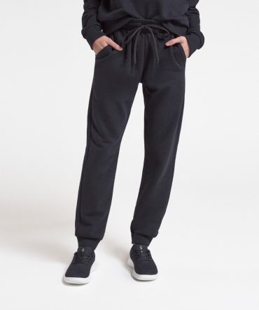 Women's Merino Blend Sweatpant - True Black