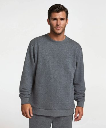 Men's Merino Blend Sweatshirt - Natural Grey Heather