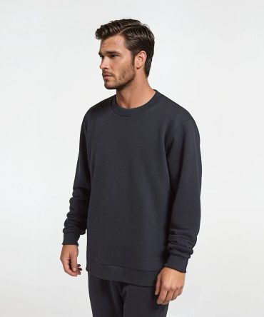 Men's Merino Blend Sweatshirt - True Black
