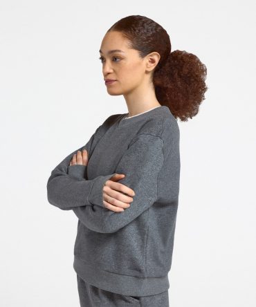Women's Merino Blend Sweatshirt - Natural Grey Heather