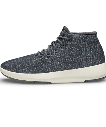 Women's Wool Runner-up Mizzle - Dark Grey (Natural White Sole)