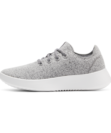 Men's Wool Runner Go - Medium Grey (Blizzard Sole)