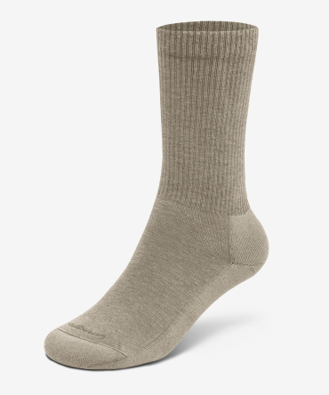 Anytime Crew Sock - Rugged Beige