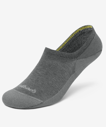 Anytime No Show Sock - Medium Grey