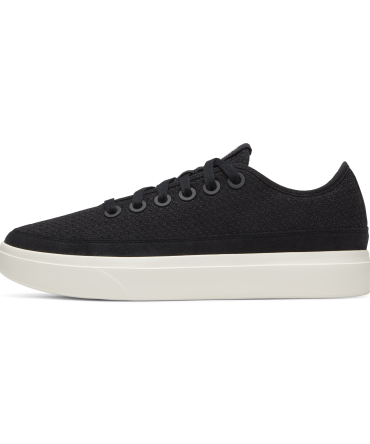 Men's Wool Piper Go - Natural Black (Natural White Sole)