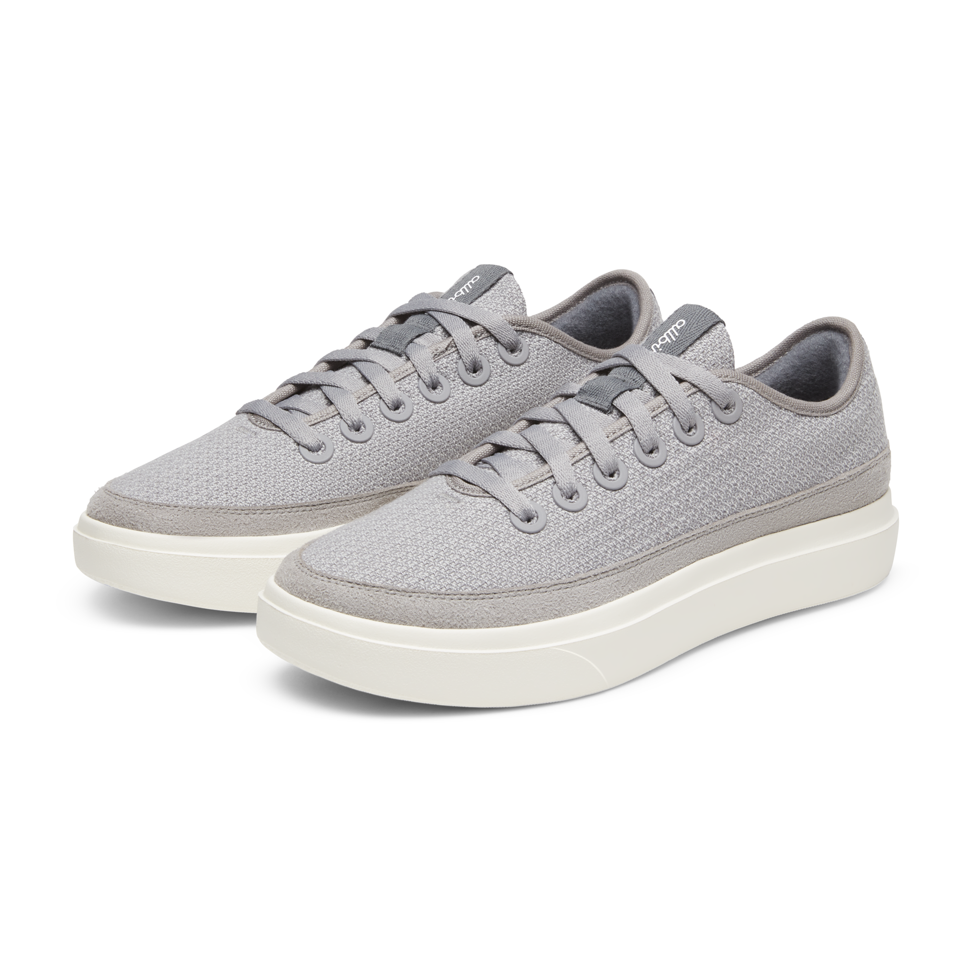 Women's Wool Piper Go - Medium Grey (Natural White Sole) - Image 5