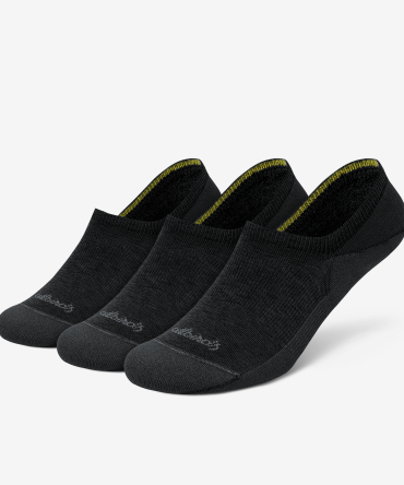 Anytime No Show Sock 3-Pack - Natural Black