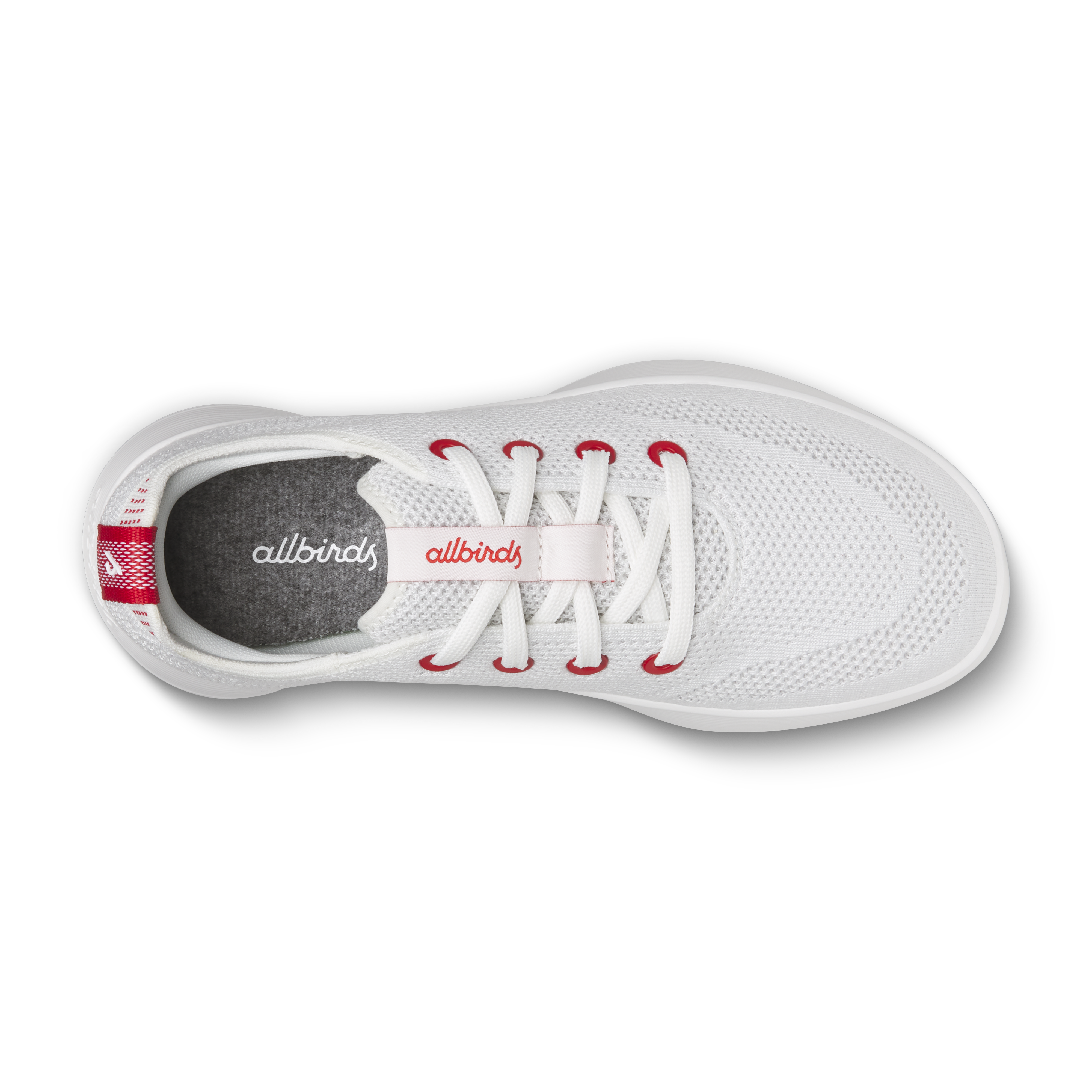 Women's Tree Runner Go - Blizzard/Bold Red (Blizzard Sole) - Image 3