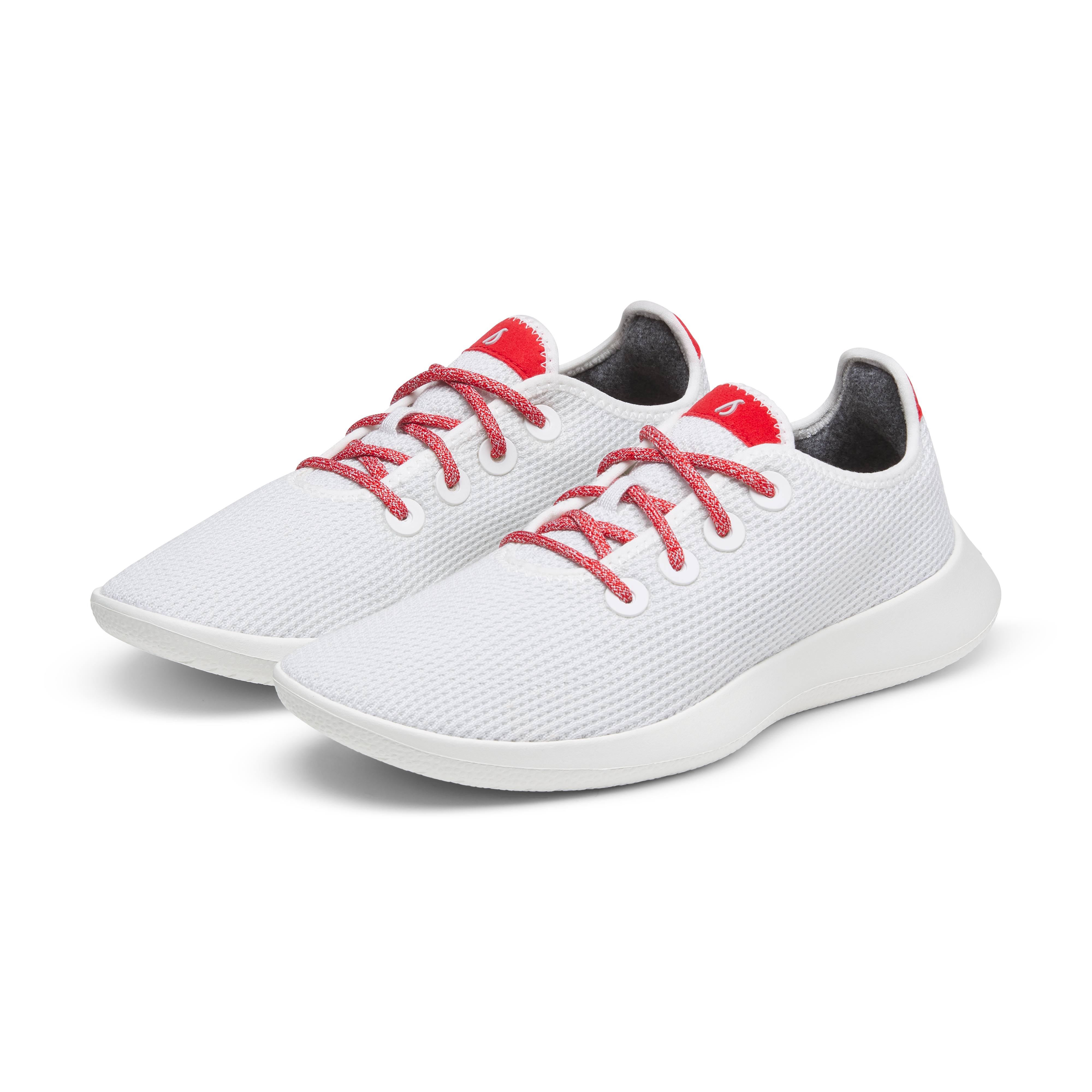 Women's Tree Runner - Blizzard/Bold Red (Blizzard Sole) - Image 5