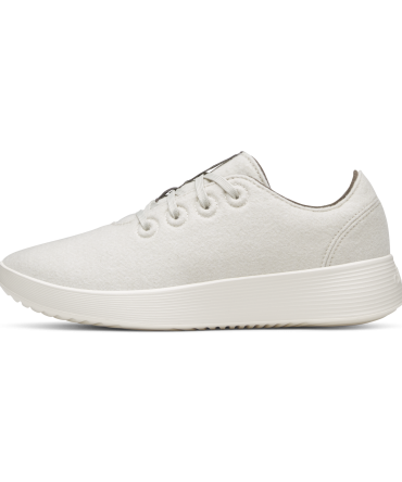 Men's Wool Runner Go - Weathered White (Twilight White Sole)