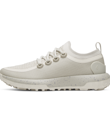 Women's Trail Runner - Weathered White (Weathered Grey Sole)
