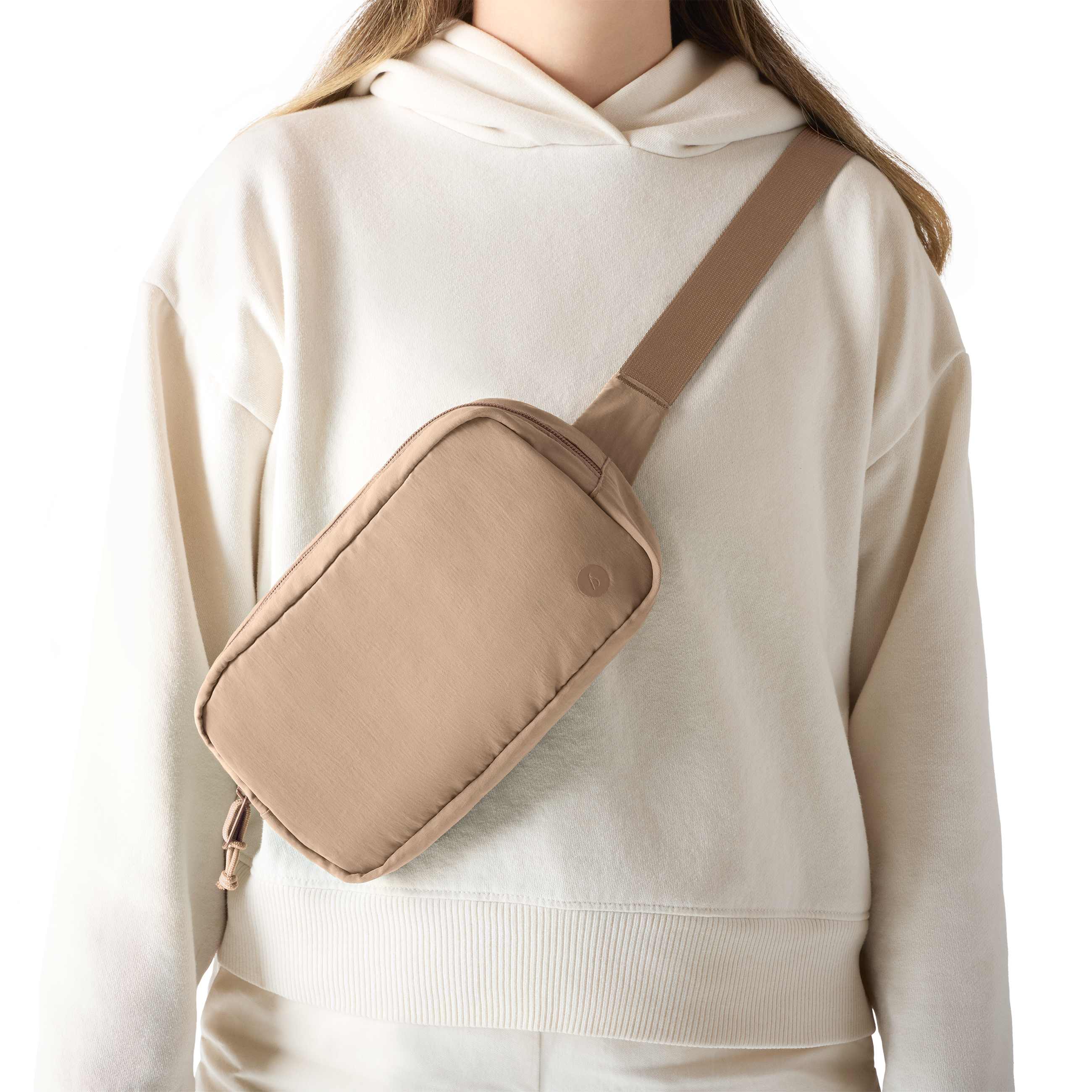 Recycled Belt Bag - Rugged Beige - Image 5