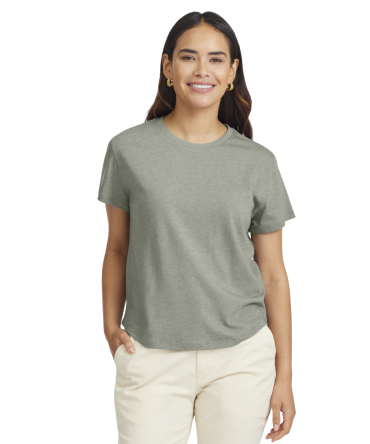 Women's Soft Merino Tee - Hazy Pine