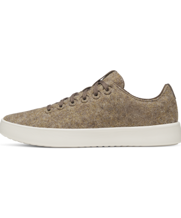 Women's Wool Cruiser - Dark Camel (Natural White Sole)
