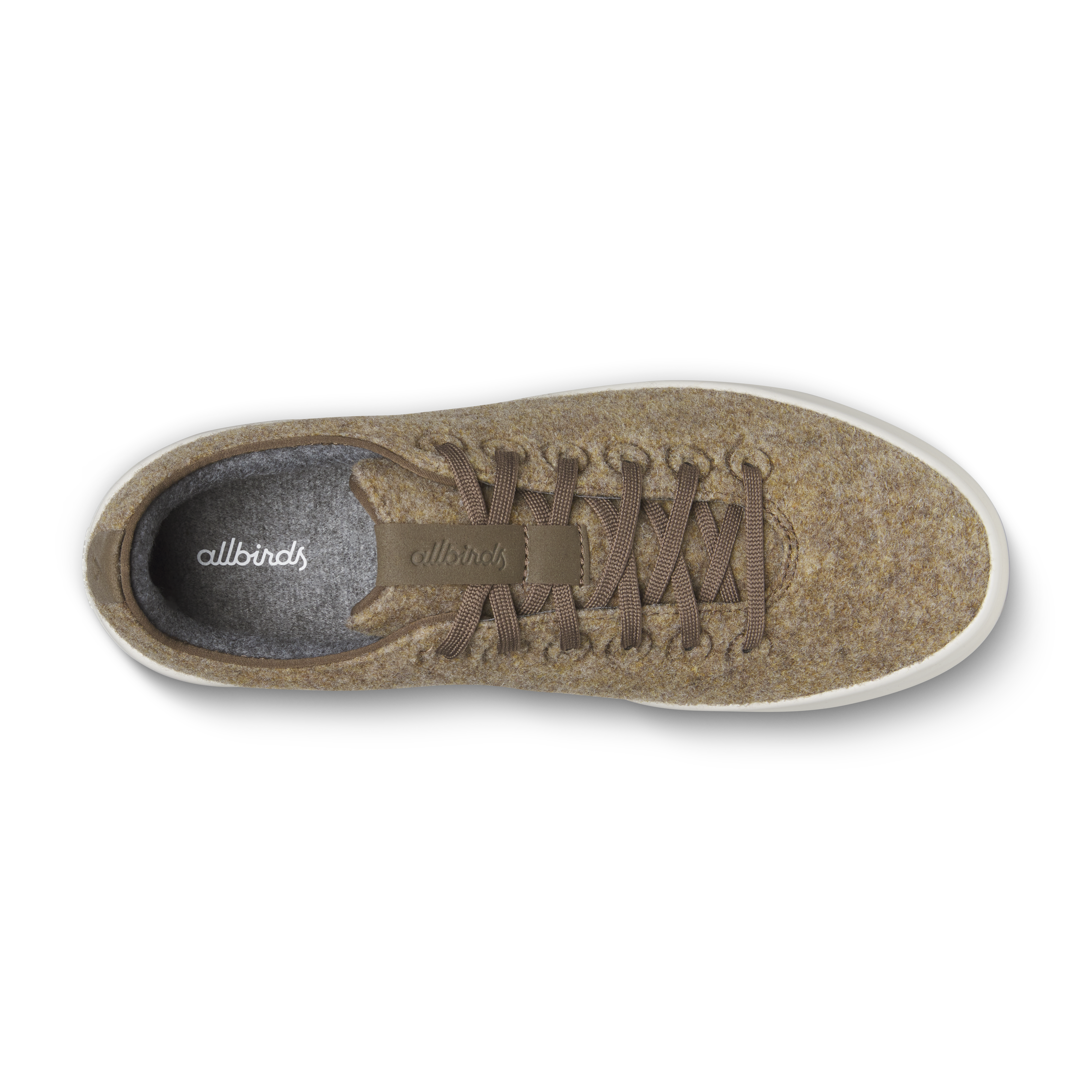 Men's Wool Cruiser - Dark Camel (Natural White Sole) - Image 3