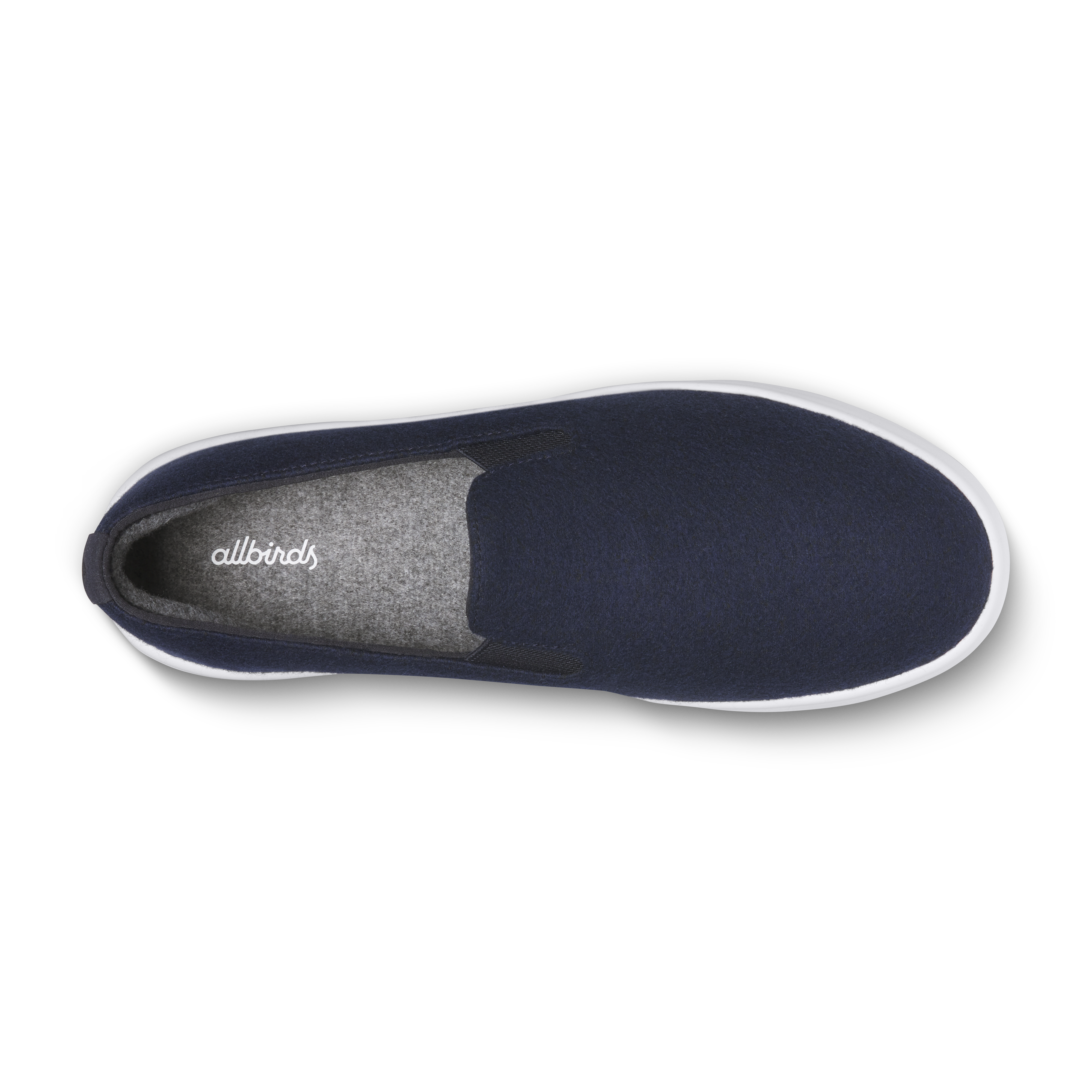 Women's Wool Cruiser Slip On - Dark Navy (Blizzard Sole) - Image 3