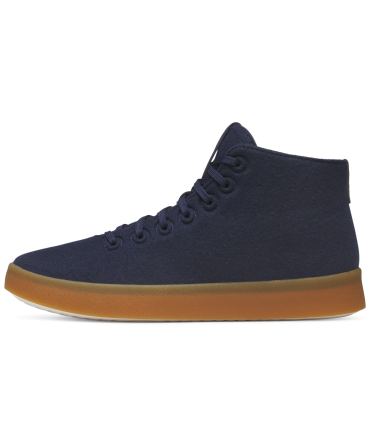Men's Wool Cruiser Mid Select - Deep Navy (Gum Sole)