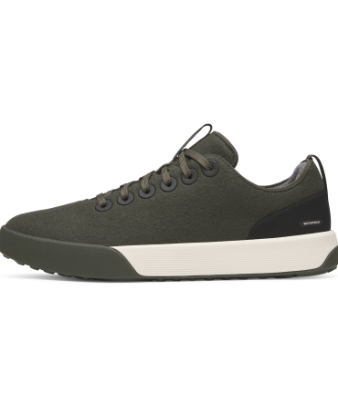 Women's Wool Cruiser Waterproof - Dark Jungle (Stony Cream Sole)