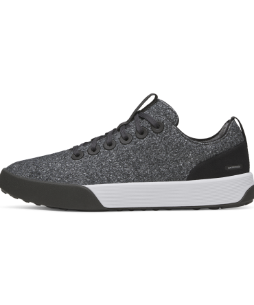 Men's Wool Cruiser Waterproof - Dark Grey (Light Grey Sole)