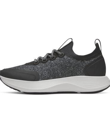 Women's Wool Strider - Dark Grey (Light Grey Sole)