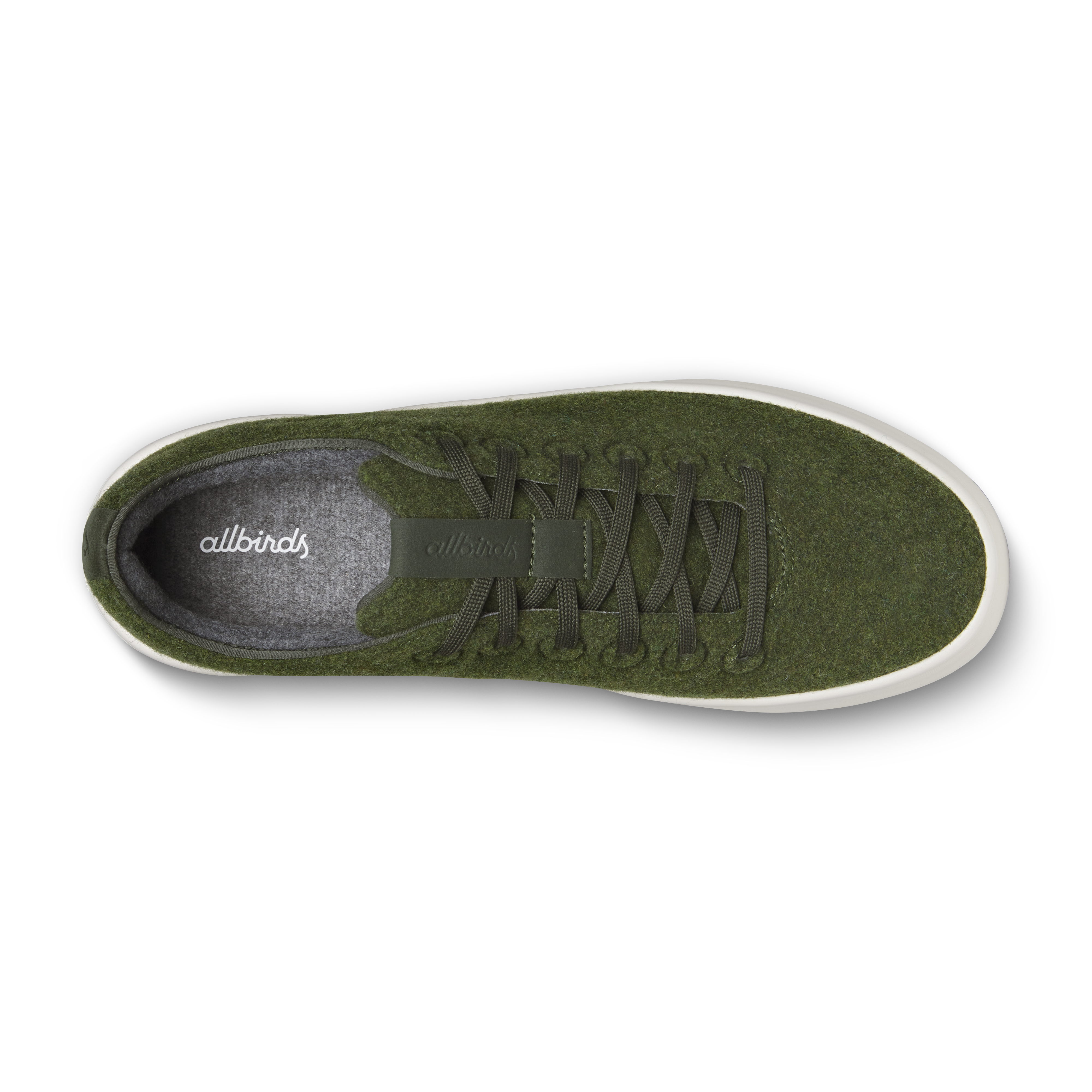 Women's Wool Cruiser - Forest Green (Natural White Sole) - Image 3
