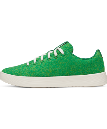 Men's Wool Cruiser - Kelly Green (Natural White Sole)