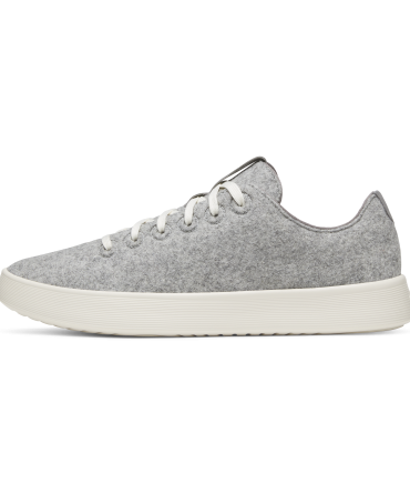 Women's Wool Cruiser - Light Grey (Natural White Sole)