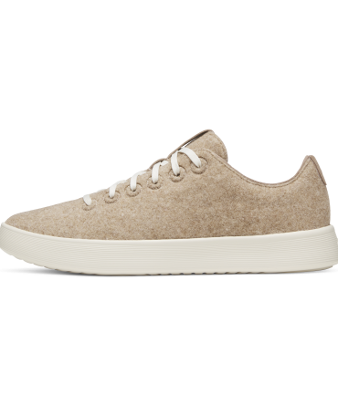 Men's Wool Cruiser - Light Tan (Natural White Sole)
