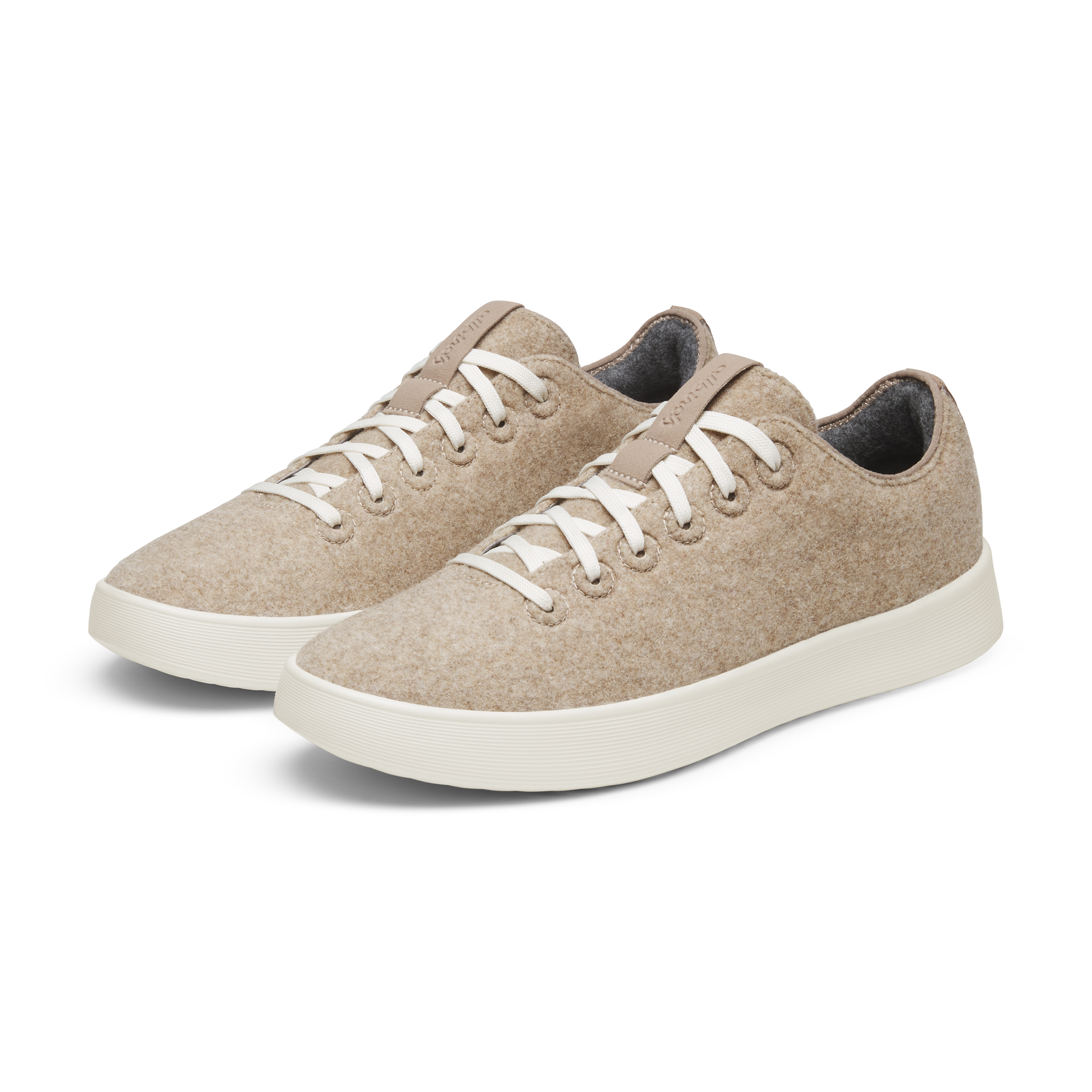 Men's Wool Cruiser - Light Tan (Natural White Sole) - Image 5