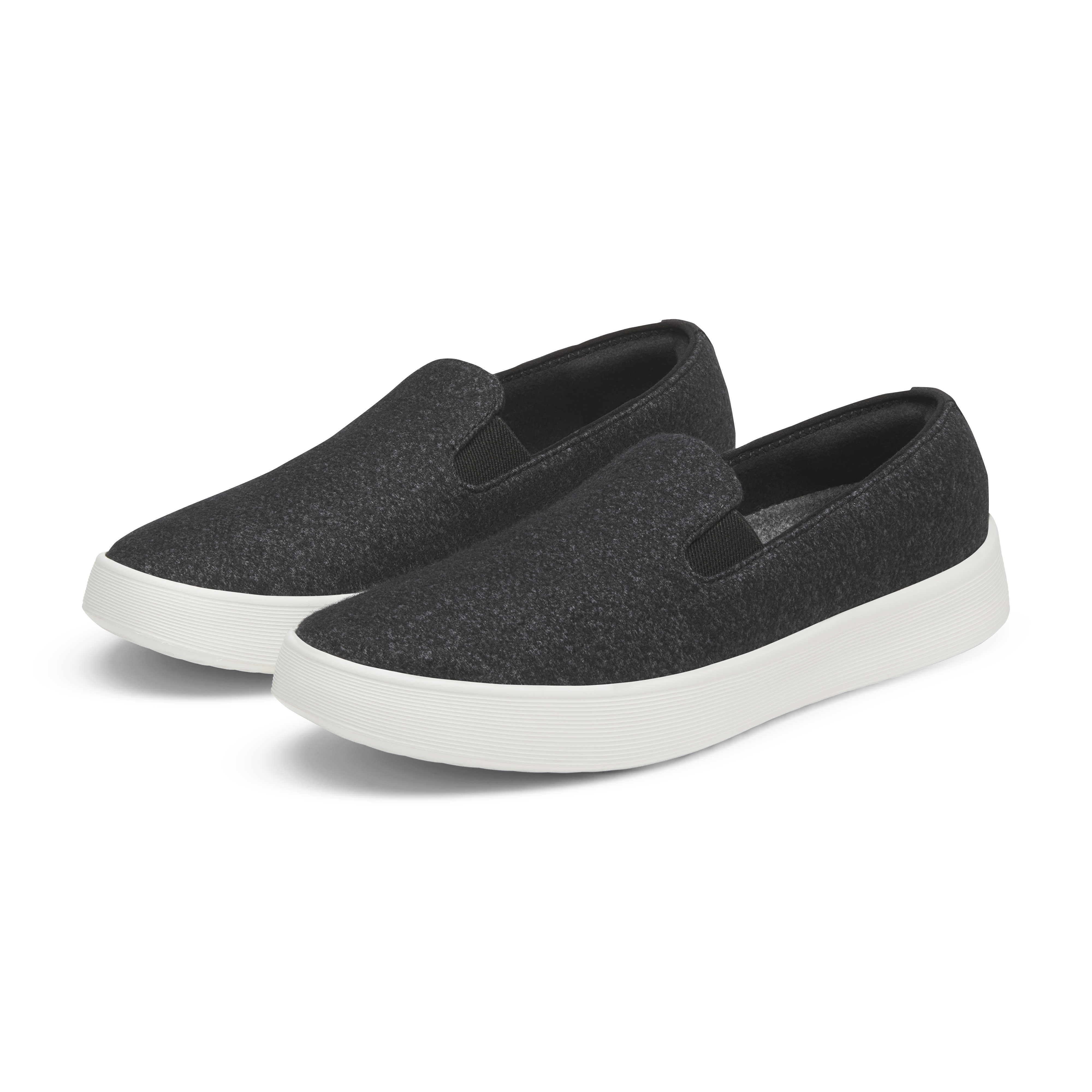 Women's Wool Cruiser Slip On - Natural Black (Blizzard Sole) - Image 5