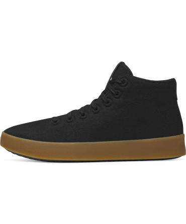 Men's Wool Cruiser Mid Select - Natural Black (Gum Sole)