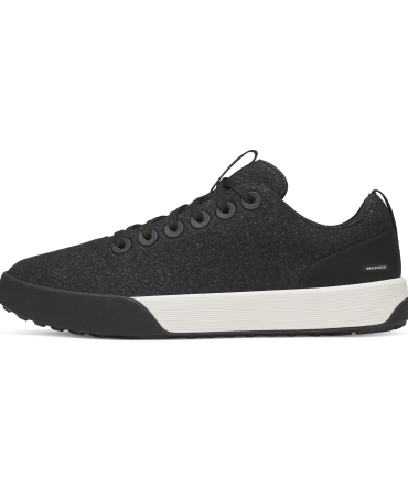 Men's Wool Cruiser Waterproof - Natural Black (Natural White Sole)