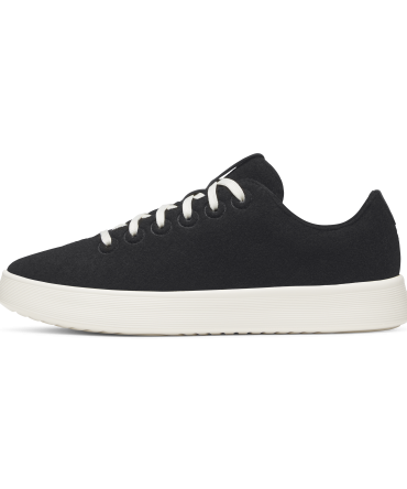 Women's Wool Cruiser - Natural Black (Natural White Sole)