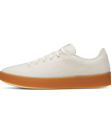 Men's Wool Cruiser Select - Natural White/Stony Cream (Gum Sole)