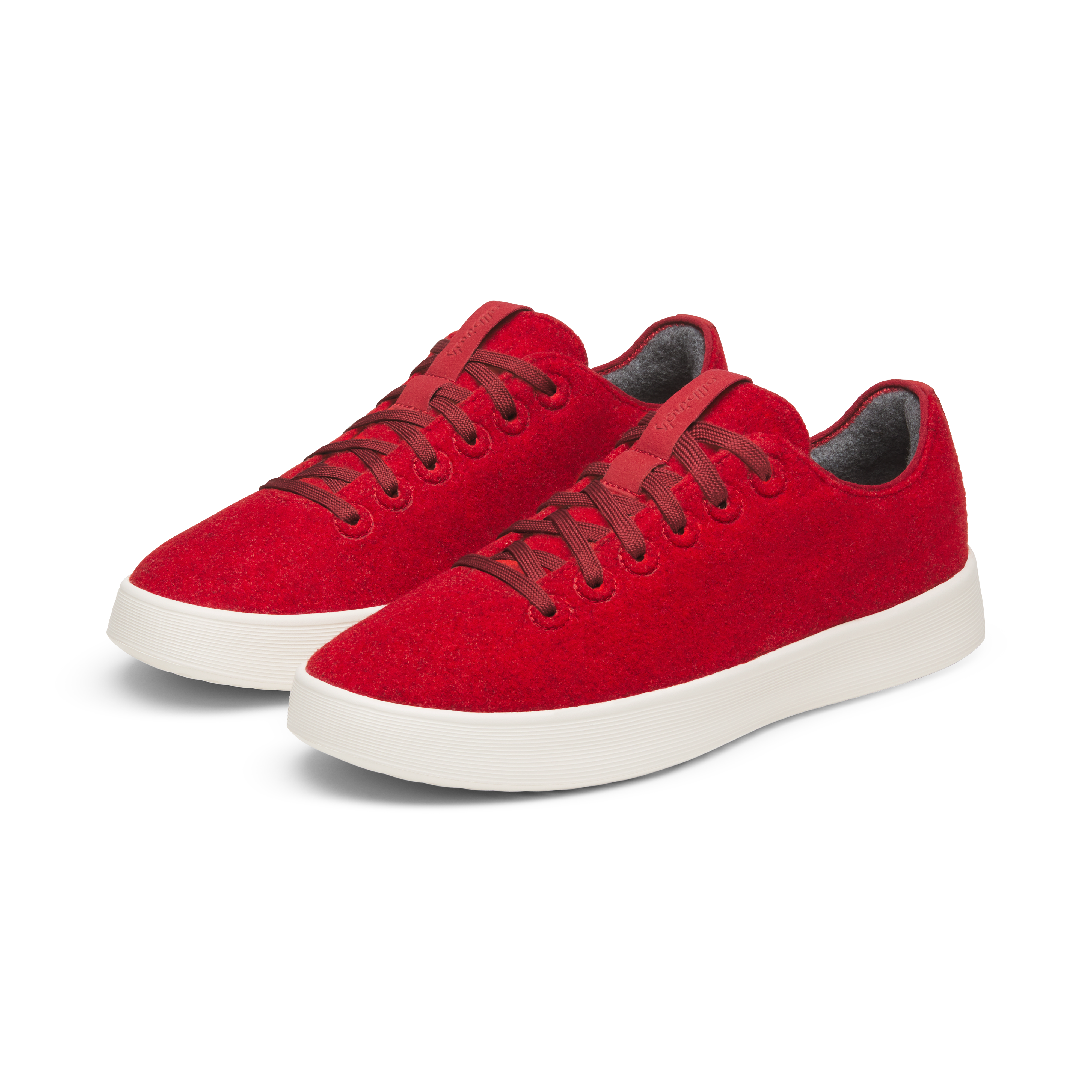 Men's Wool Cruiser - Poppy Red (Natural White Sole) - Image 5