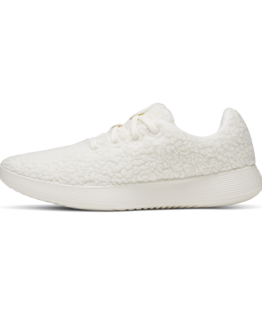 Women's Wool Runner NZ Fluff - Natural White (Natural White Sole)