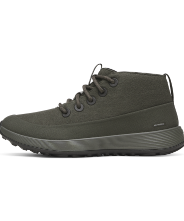 Men's Wool Runner NZ Mid Waterproof - Dark Jungle (Dark Jungle Sole)