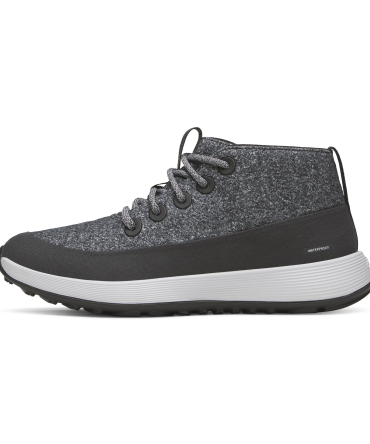 Women's Wool Runner NZ Mid Waterproof - Dark Grey (Light Grey Sole)
