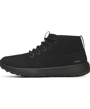 Women's Wool Runner NZ Mid Waterproof - Natural Black (Natural Black Sole)