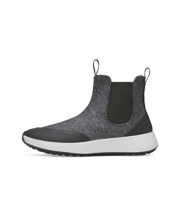 Women's Wool Runner Chelsea - Natural Grey (Light Grey Sole)