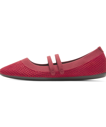 Women's Breezer Mary Jane - Warm Red (Dark Anthracite Sole)