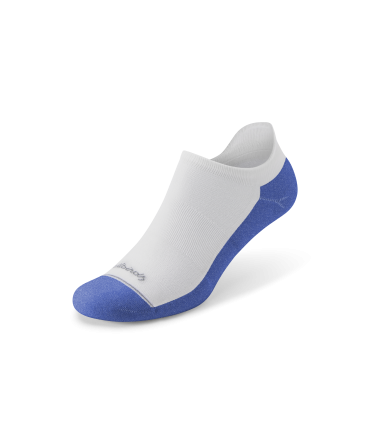 Anytime Ankle Sock - Blizzard/Royal Blue