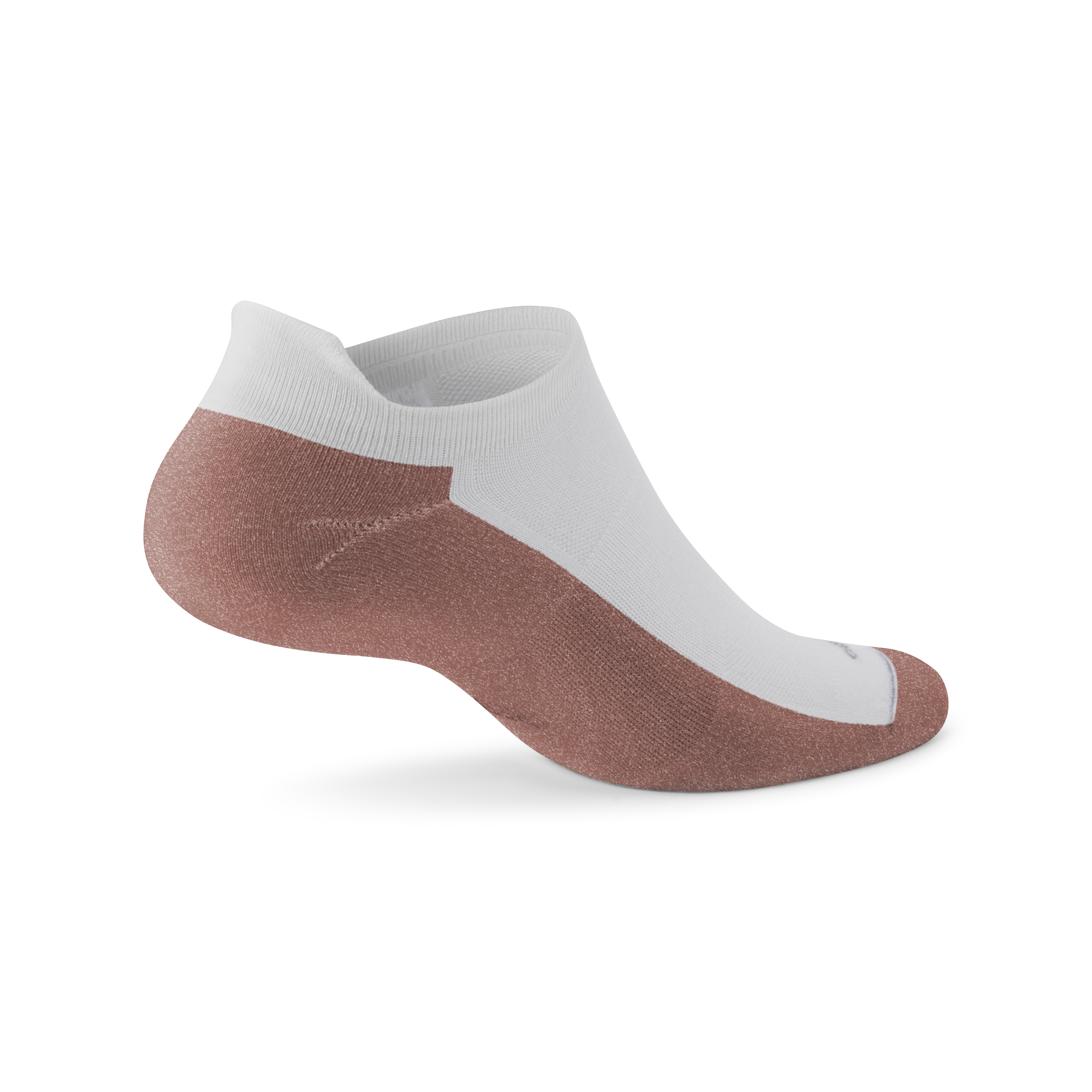 Anytime Ankle Sock - Blizzard/Sienna Blush - Image 2