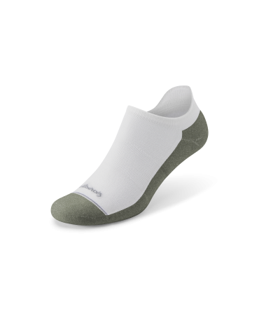 Anytime Ankle Sock - Blizzard/Thunder Green