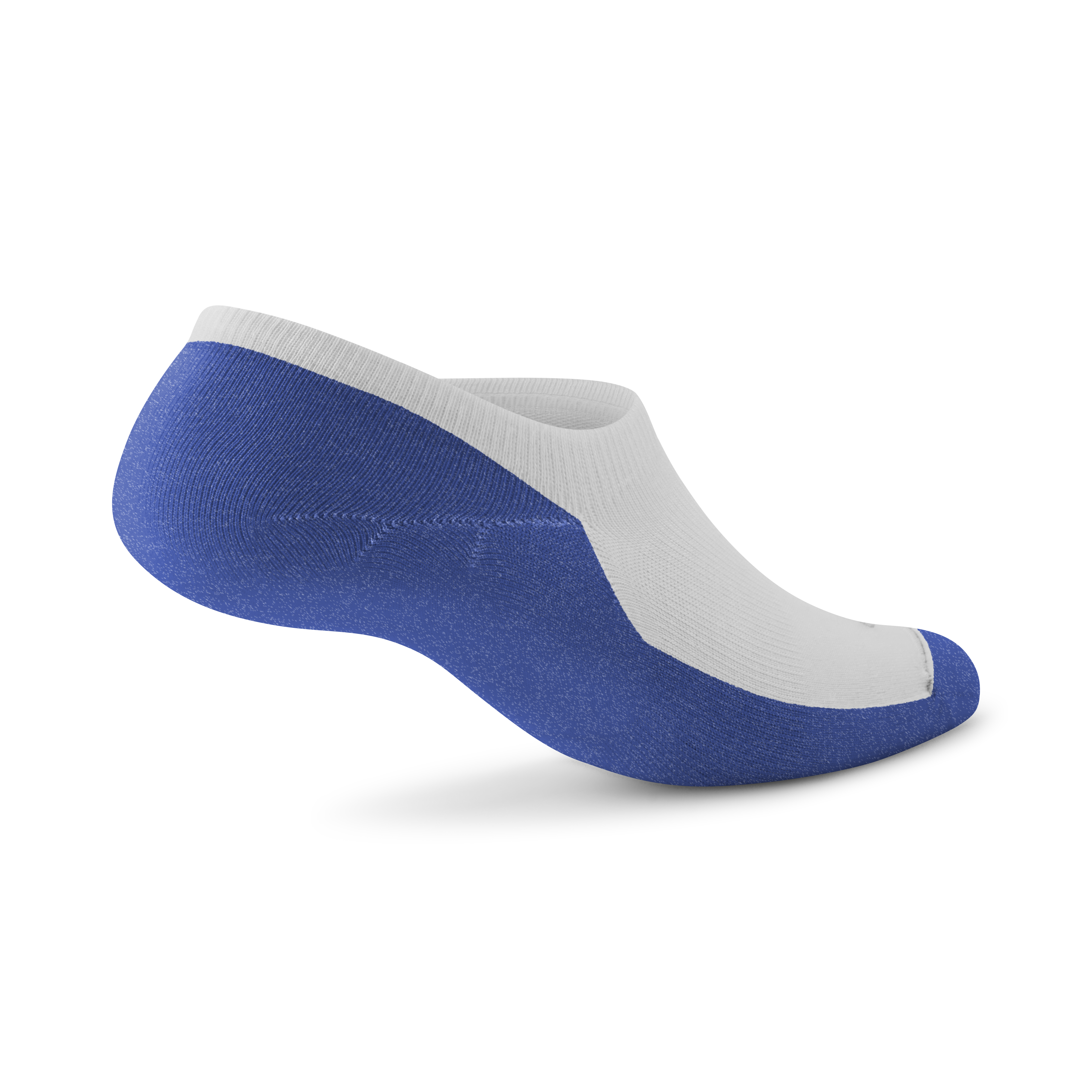 Anytime No Show Sock - Blizzard/Royal Blue - Image 2