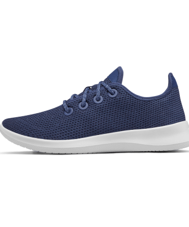Women's Tree Runner - Marine Blue (White Sole)