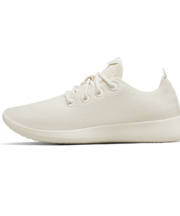 Men's Wool Runner - Natural White (Cream Sole)