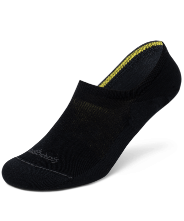 Anytime No Show Sock - Natural Black